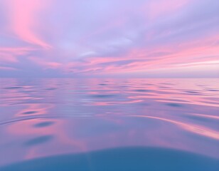 Fototapeta premium Sunset Over the Ocean