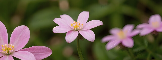 Macro Photography of Blooming Flower Petals with Natural Soft Focus