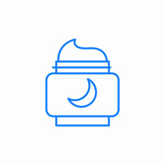 face cream icon sign vector