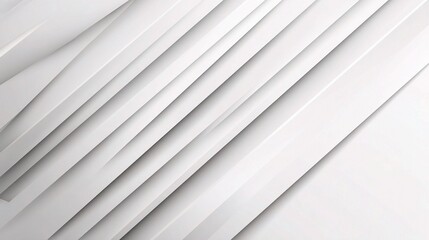 Obraz premium Abstract Geometric Lines on White Background for Modern Design