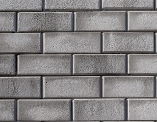 Obraz premium seamless bare cinder block textured concrete brick wall with a uniform pattern