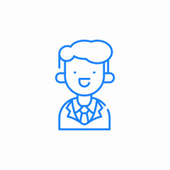 male doctor icon sign vector