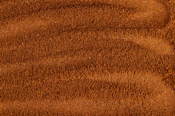 brown ground coffee background for making a high-quality and aromatic coffee drink