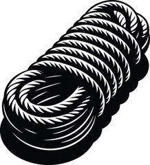 Neatly Coiled Rope Icon