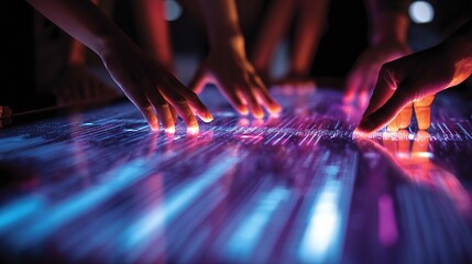 Collaborative Technology Team Making Data-Driven Decisions Together