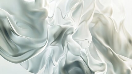 Obraz premium Abstract Fluid Waves with Gradient Colors, A Vision of Artistic Expression