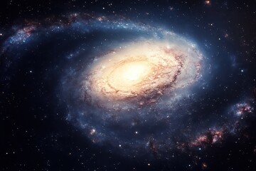 Fototapeta premium Spiral Galaxy in Deep Space