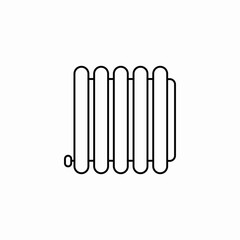 smart radiator icon sign vector