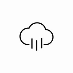 strong wind icon sign vector