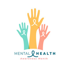 mental health awareness campaign background design