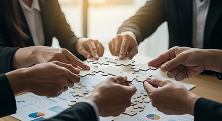 Teamwork Makes the Dream Work: Business Professionals Collaboratively Solving a Puzzle