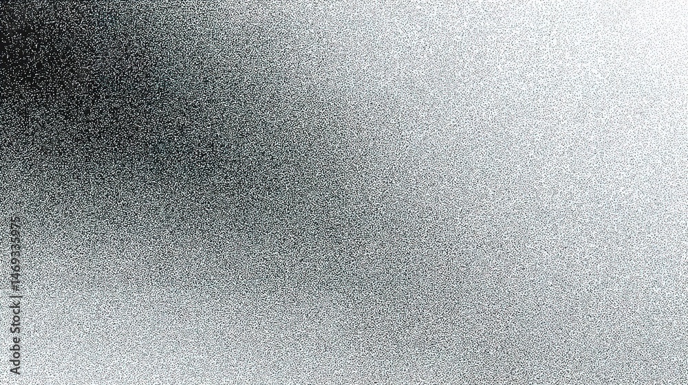 Poster grayscale gradient texture with fine noise for creative projects
