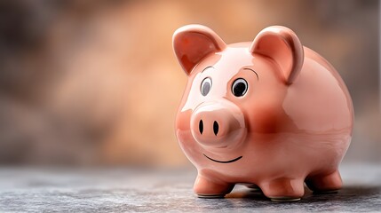 Cute piggy bank