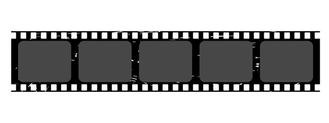 Retro Film strip frame. Cinema tape. Photo negative, filmstrip. cinema-themed projects, movie posters and photographic albums.