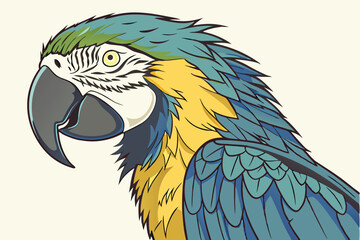 92 colorful tropical parrot, realistic, highly detailed, 8k, 3D render, studio lighting, photorealistic, illustration
