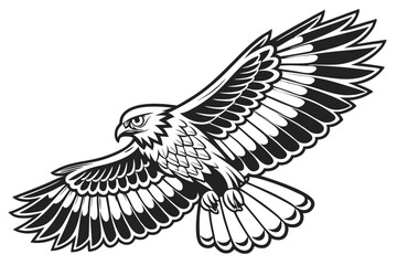 93 owl, bird, bird of prey, raptor, nocturnal, round eyes, beak, feathers, detailed, intricate, ornate, black and white, emblem, logo, vector, illustration