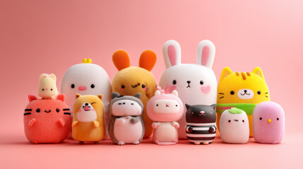 cute animals toy design