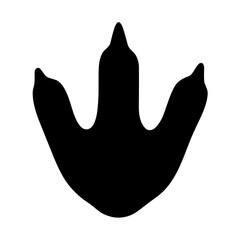 Dinosaur footprint