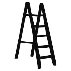 Ladder silhouette