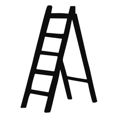 Ladder silhouette