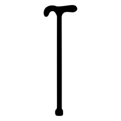 Walking cane and crutches
