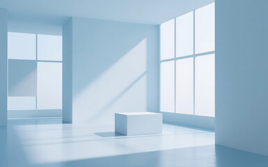 an aesthetic place with a peaceful, aesthetic, modern atmosphere