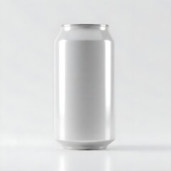 Blank Soda Can on White Background &ndash; Ready for Branding Mockup
