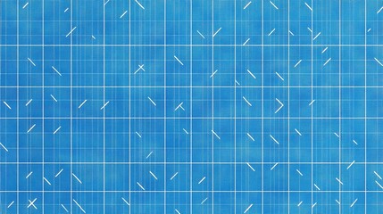 A vibrant blue design with a grid of tiny white squares and crosses, creating a crisp and modern look. Eye-level view, evenly lit with no shadows.  