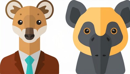 set of animals