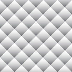Obraz premium Elegant seamless quilted diamond pattern in silver tones with soft gradients, ideal for modern, metallic, or luxury-style backgrounds.