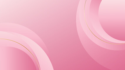 Abstract pink luxury curved background. Elegant Feminine wallpaper. Suitable for beauty design, templates, banners, covers, awards, sales, events, websites, pages and more