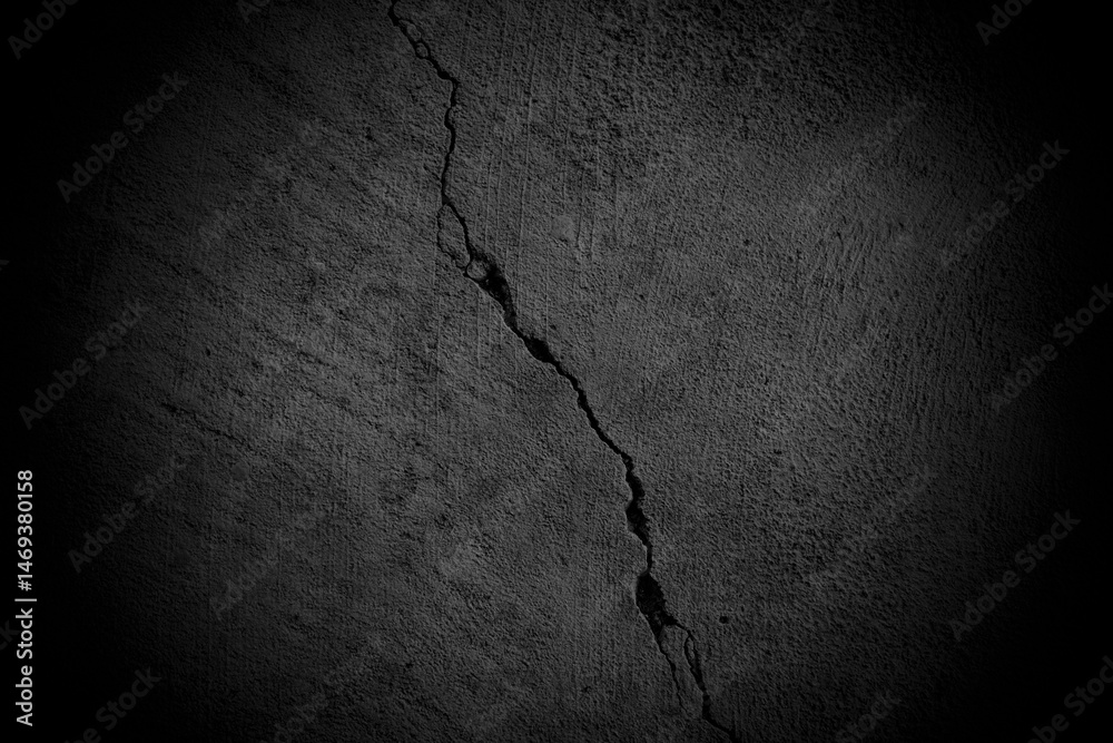 Poster old wall texture smeared engine oil cement dark black gray background abstract grey color design are