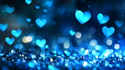 Captivating heart-shaped abstraction symbolizes love and celebration.