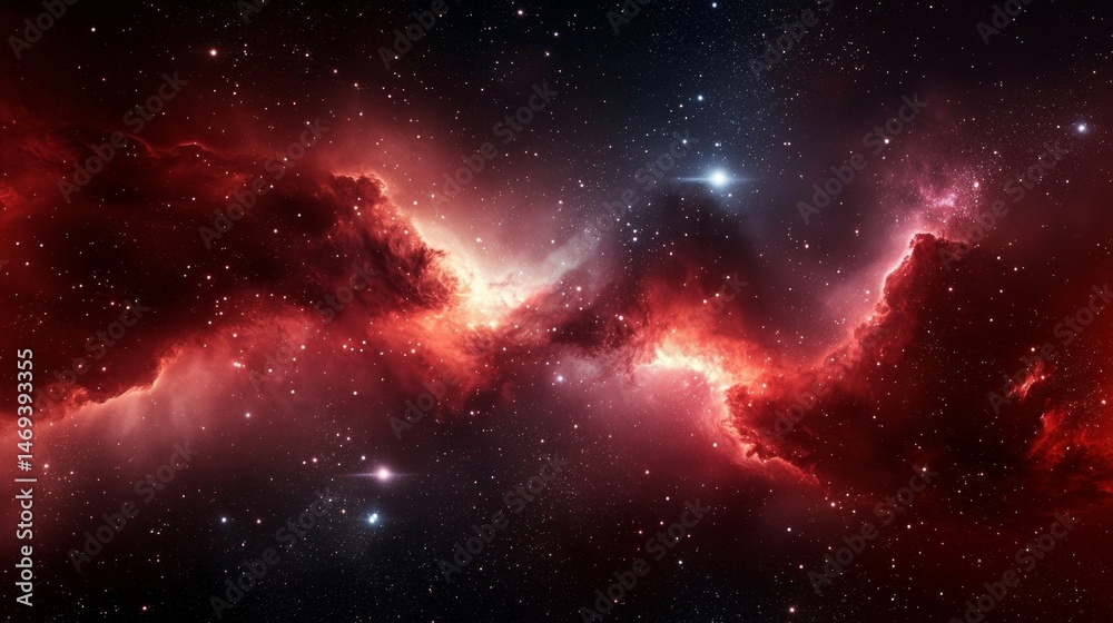 Canvas Prints vivid abstract gradients create a stunning galaxy-inspired backdrop.