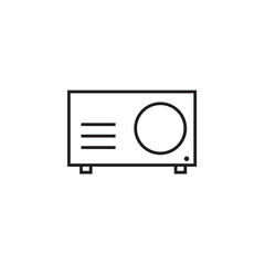 Fototapeta premium projector icon
