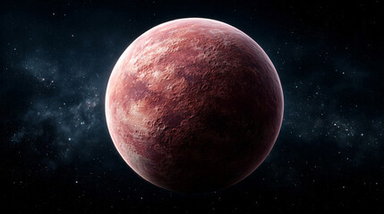 Fototapeta premium Large planet in space