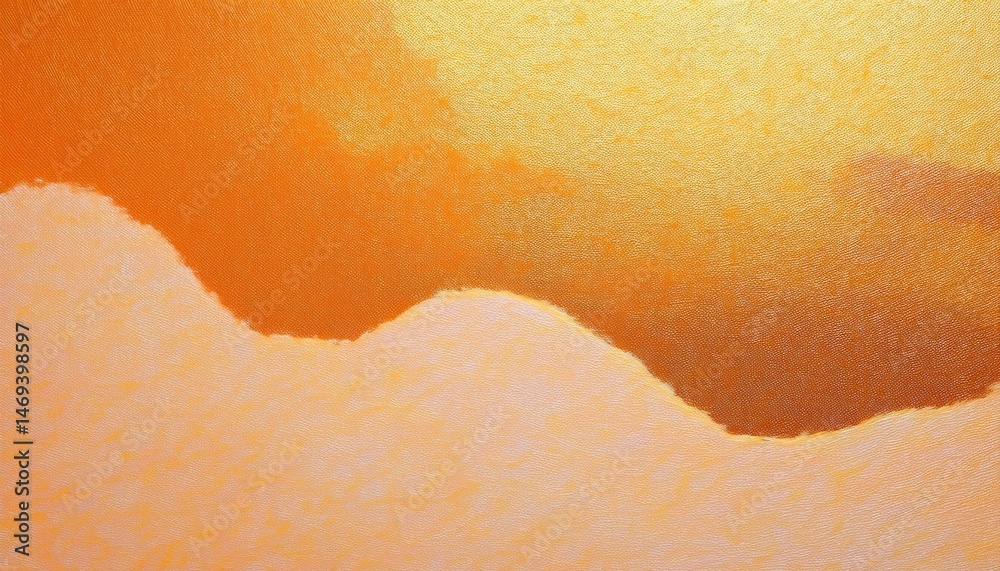 Poster abstract orange and gold gradient texture resembling sunlit mountains for modern branding, web desig