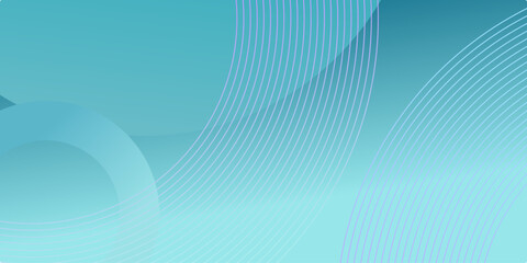 An abstract background image featuring a soft blue gradient with circular and linear design elements.  Ideal for use in various design projects.