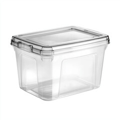 white plastic container