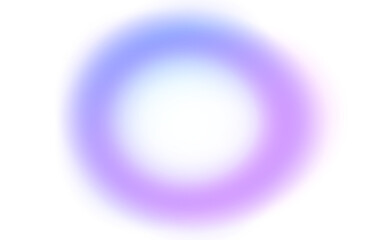 Abstract glowing color gradients shape effect on transparent background. Vibrant multicolored blurred gradient shaped effect background used for graphics use. Glowing neon colors effect, grungy.