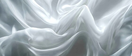 Obraz premium White fabric texture