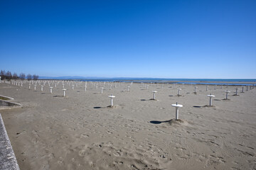 Laguna di Grado in Friuli Venezia Giulia, Italia