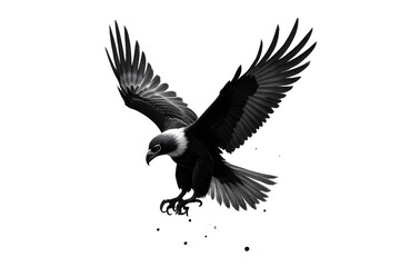 Obraz premium eagle isolated on white background