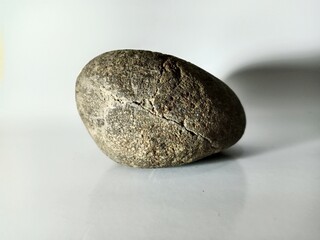 stone stone on a white background