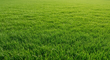 Obraz premium Green grass field background