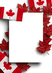 Whispers of Autumn: Canada's Maple Embrace Blanketing the Quiet