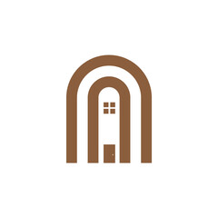 Fototapeta premium Creative and modern Letter A Monogram Logo