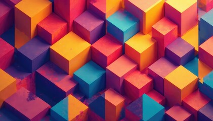 Obraz premium Abstract geometric shapes form a continuous, modern interior design pattern , decoration, luxury