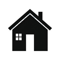 Simple House Icon Transparent Background
