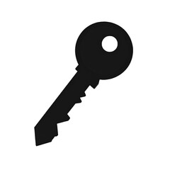 Simple Key Icon Transparent Background